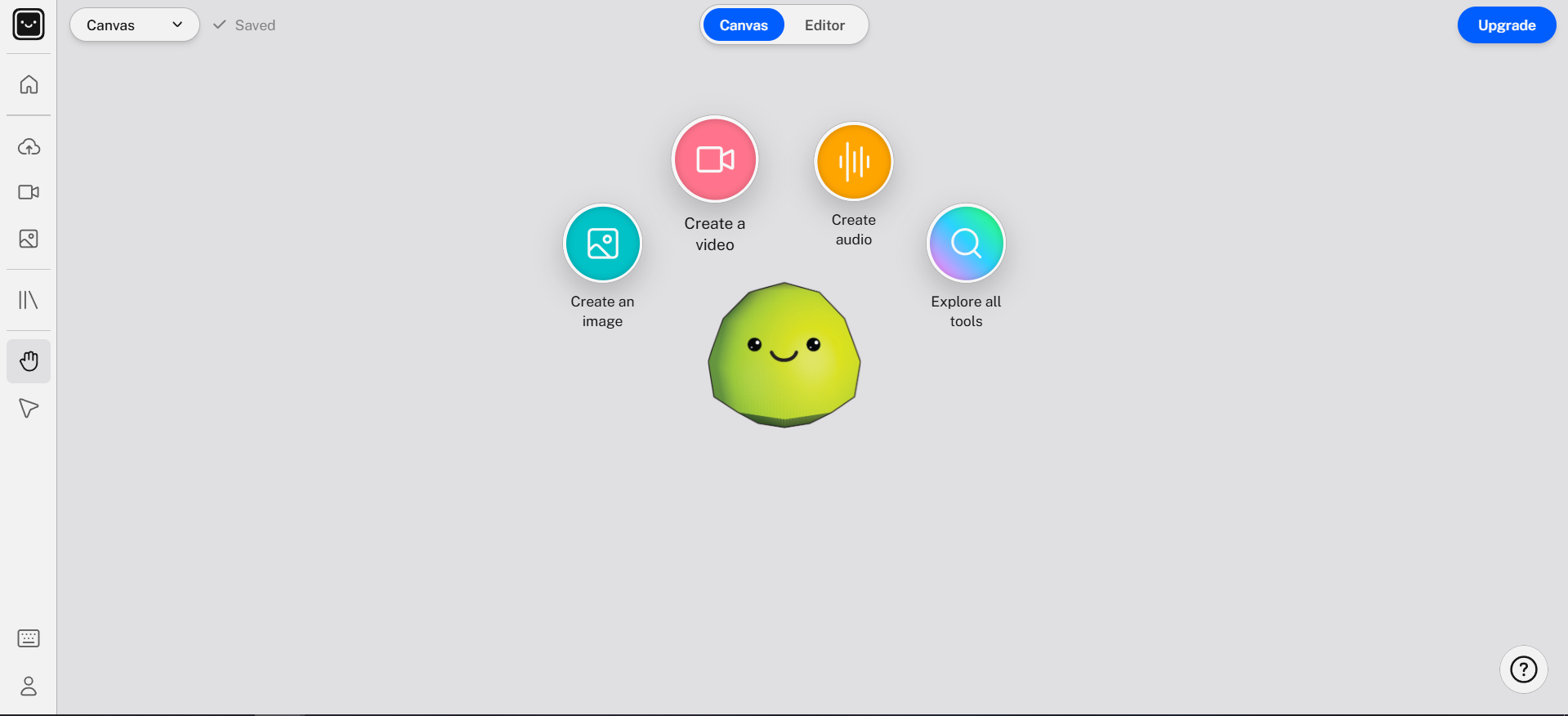 Choose what you want to create