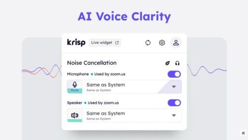 Krisp step 1