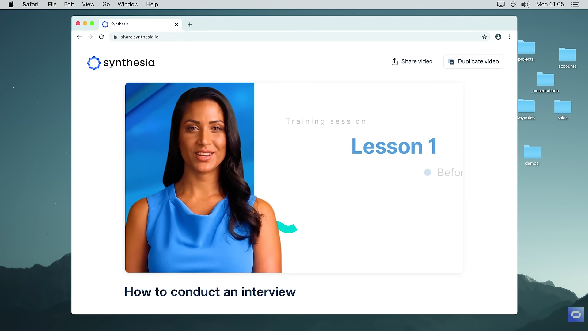 Get your video ready