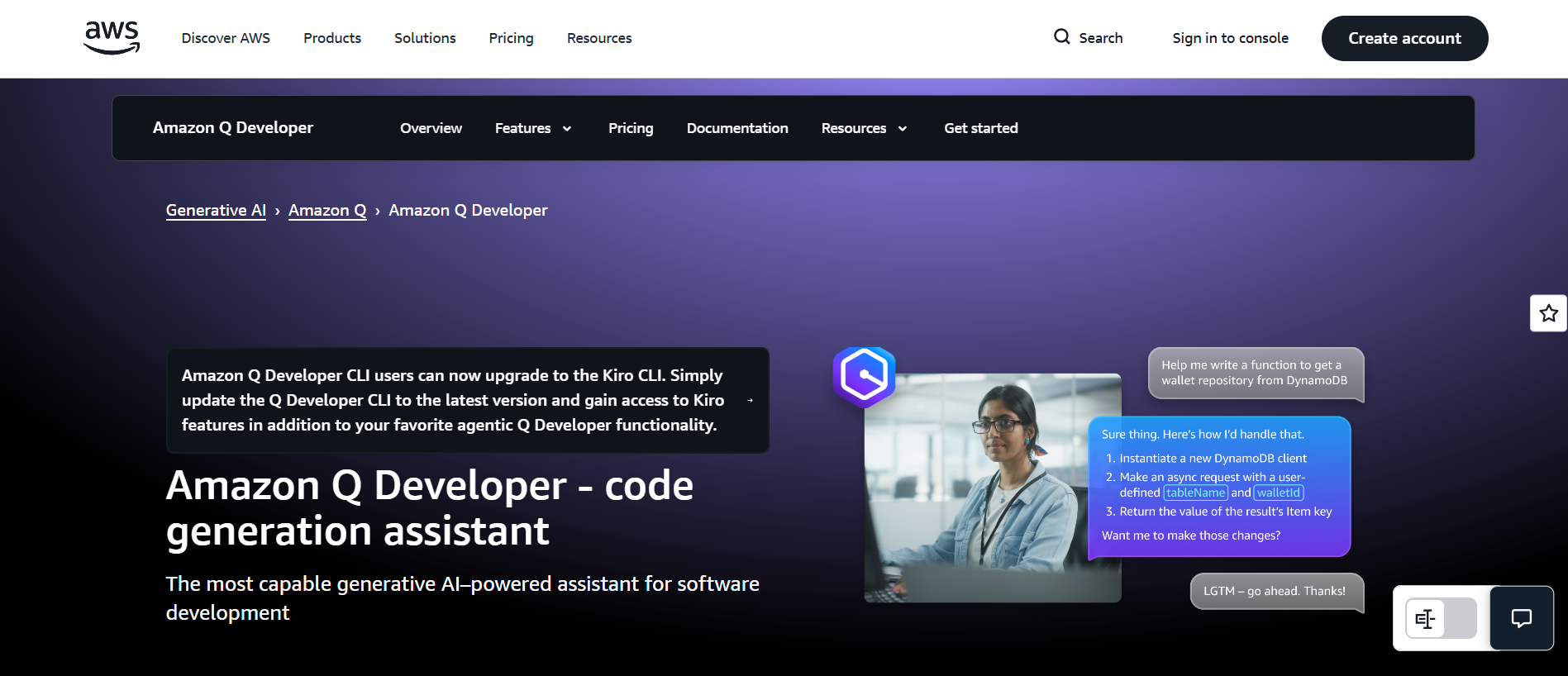 Amazon Q Developer - Best AI Tools
