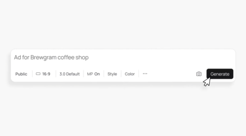 how ideogram works step1 (Write Your Idea)